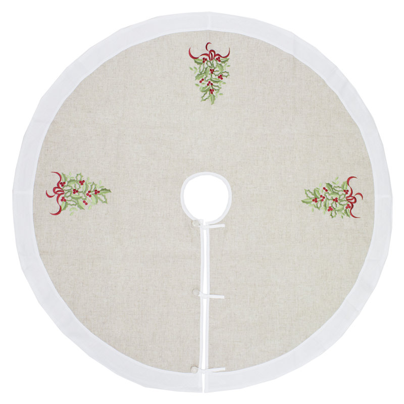 Jupe d'arbre, Blanc / Beige