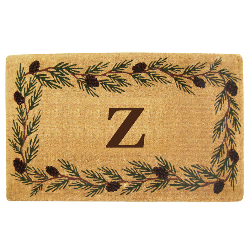 Tapis de porte antidérapant pour l'extérieur, L 22 po x L 36 po, Z