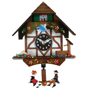Horloge murale fantaisie à mouvement quartz