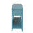 Flavius Teal Finish Console Table