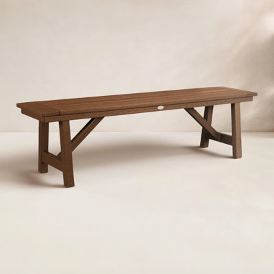 Rustic Farmhouse 60" Backless Bench
