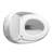 Modern Ceramic Toilet With Egg Shape - Glossy White, 1.28 Single Flush, Energy Flushing White Flush Shape, Breathable, Comfortable Seat-125560742