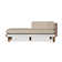 Catalina Outdoor Teak Chaise Lounge