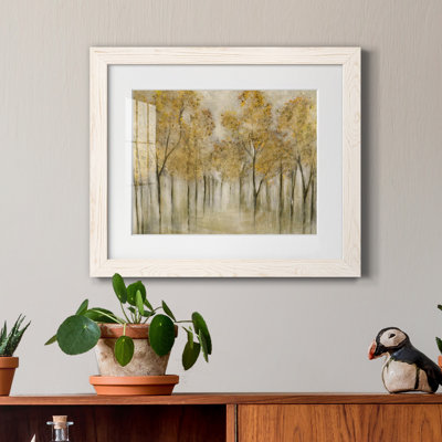 «Golden Spring», impression encadrée sur papier