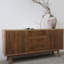 Buffet rétro en bois massif
