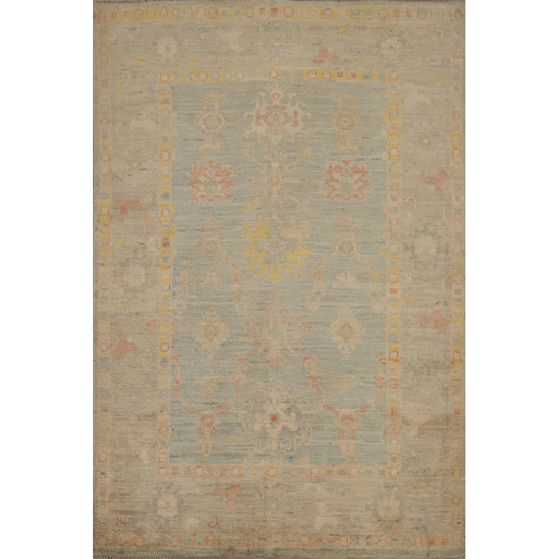 Tapis teint à la main Oushak