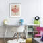 Impression de ballerine rose à motif floral sous verre, design by Creative Studio-1259058352-1259058365