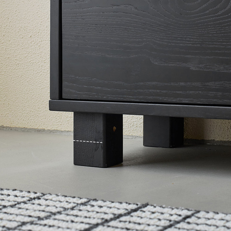 Commode d'appoint style rétro minimaliste français