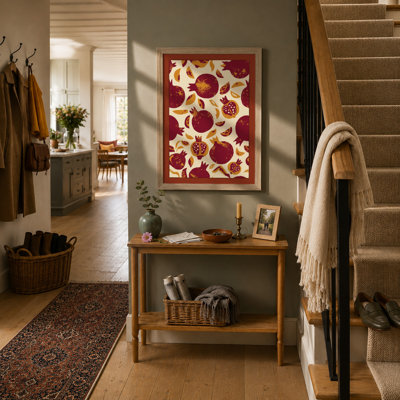 Pomegranate Pattern Botanical - Print