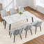 Chaise rembourrée en similicuir-1596612535