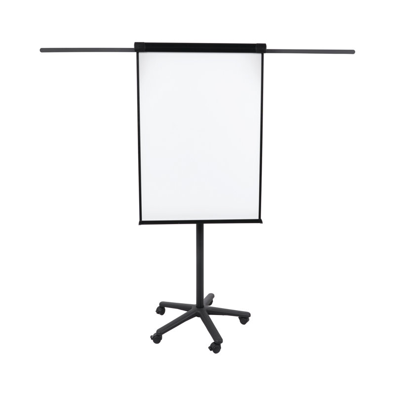 Marker Tray Flip Chart Easel, Black