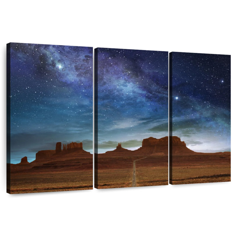 Oberle Voie Lactée au-dessus de Monument Valley, H 48 po x l 74 po