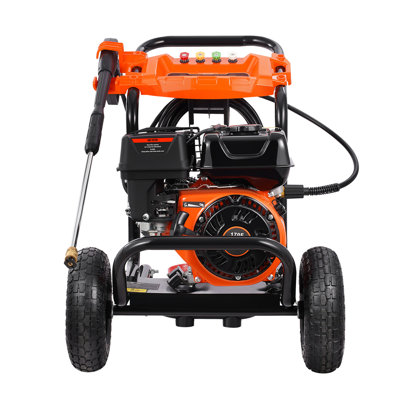 Gas Pressure Washer 3500 PSI 2.6 GPM With 5 Nozzle Set For Cars Fences