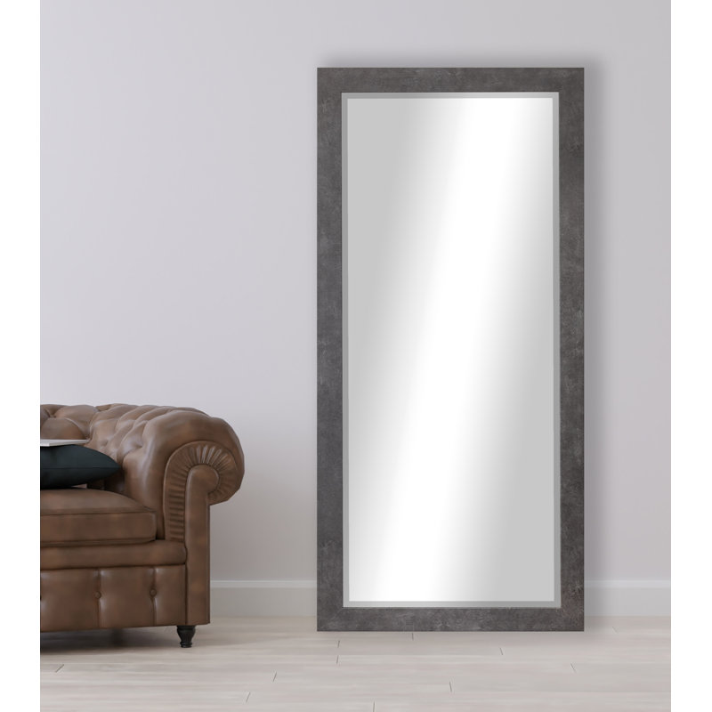 Miroir biseauté pleine longueur, 71 po x 30,5 po