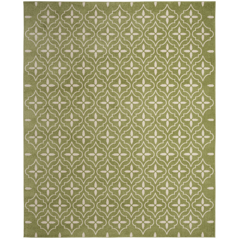 Tapis intérieur / extérieur rectangulaire Arisa, Rectangle 8 pi x 10 pi