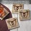 Ensemble de sous-verres Loon Peak® Western Skull