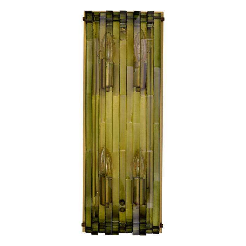 Nuvola 4 - Light Flush Mounted Sconce, Green