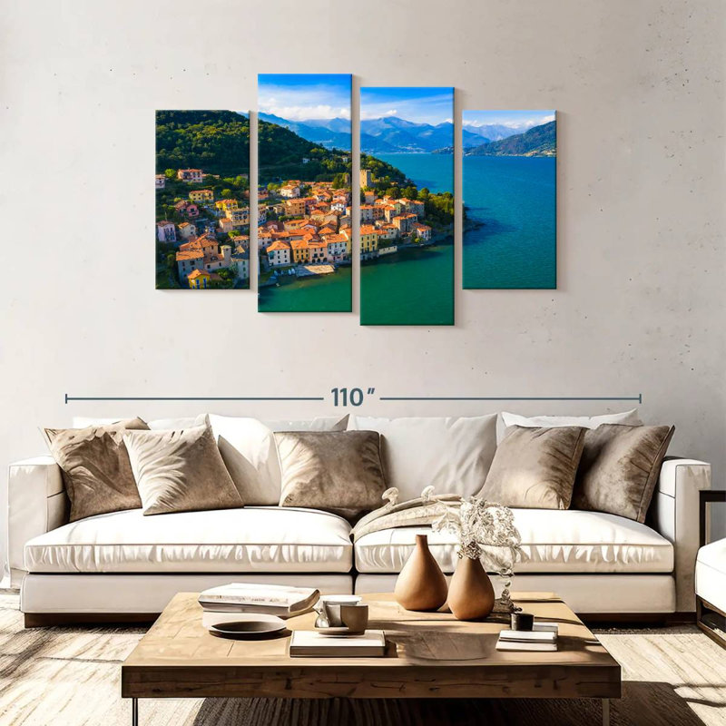 Alvord Rezzonico Village, H 48 po x l 75 po