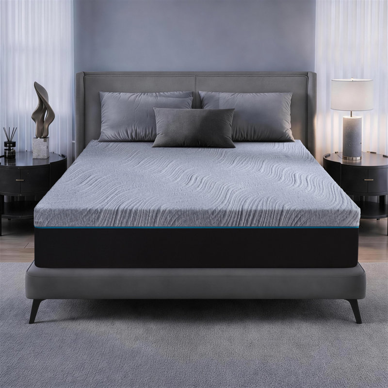 Matelas simple en mousse de 8 po avec mousse équilibrée et support fiable pour un sommeil réparateur, 8", Twin