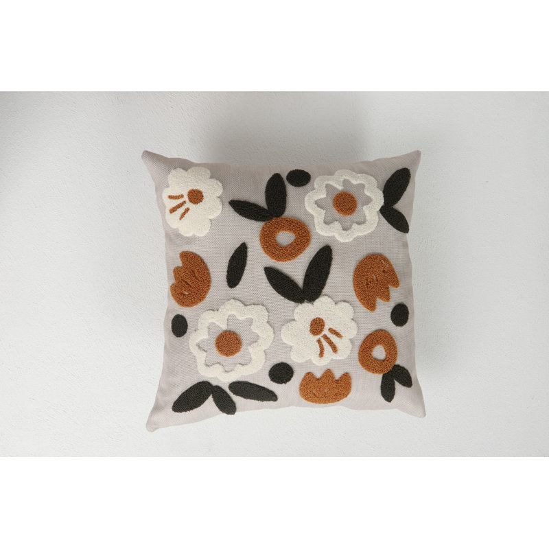 Premium Decorative Cushion, 17.0 x 17.0 inches, 100% Linen Cover with Silicone Filling | Soft and Comfortable | Perfect for Living Room, Bedroom, or Office Decor | Stylish and Versatile Home Accessory