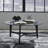 Almedia Round Cocktail Table w/ Glass Top