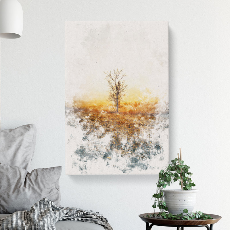 Summer Tree - Wrapped Canvas, 91cm H x 60cm W x 3cm D