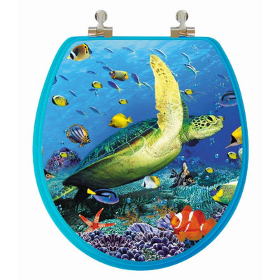 Round Toilet Seat and Lid