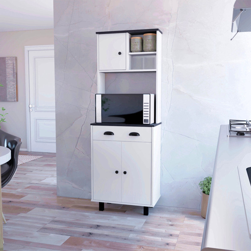 Armoire de cuisine, armoire de cuisine, Noir
