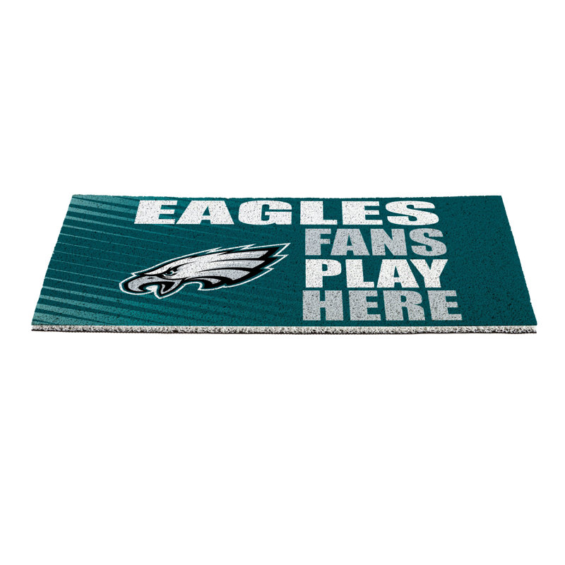 Tapis en PVC Philadelphia Eagles Fan, 28 po x 16 po