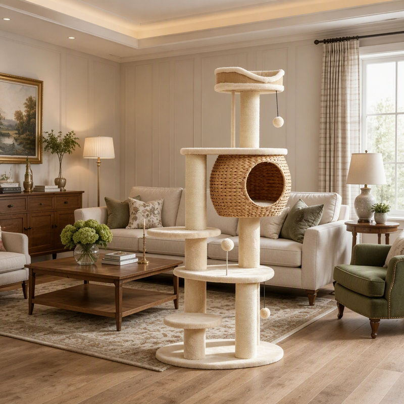 52 " H Cat Tree / Condo