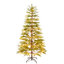 Arbre de Noël artificiel avec lumières DEL et support en métal, parfait pour les décorations de Noël festives