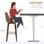 Tabouret de bar pivotant 30,5 po Barvick-77676462