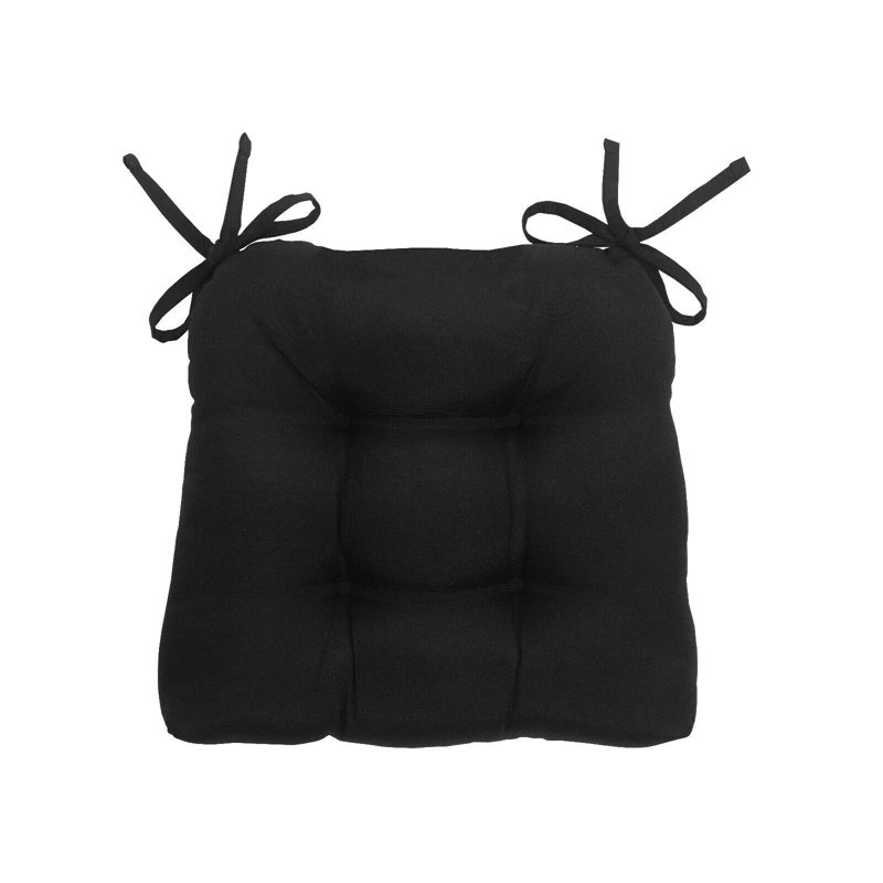 Outdoor 3'' Seat Cushion, Black