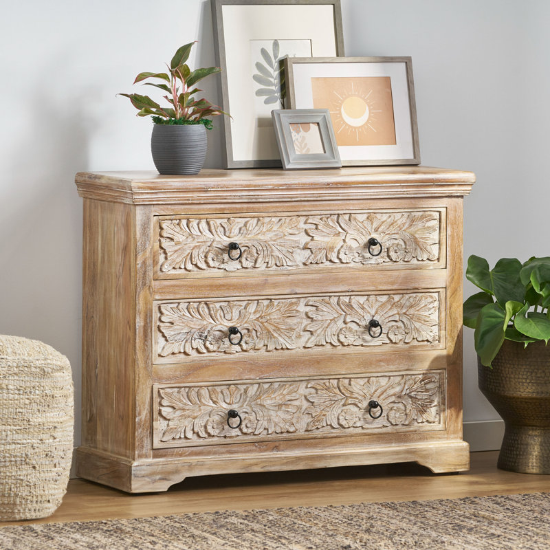 Agyei 3 -Drawer Accent Chest