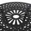 Kerkhoven Round Metal Outdoor Coffee Table With Umbrella Hole-1210499685