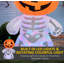 Fantôme de squelette souriant gonflable d'Halloween de 6 pi - Tête de citrouille, DEL intégrée, imperméable, installation facile pour le jardin / la fête