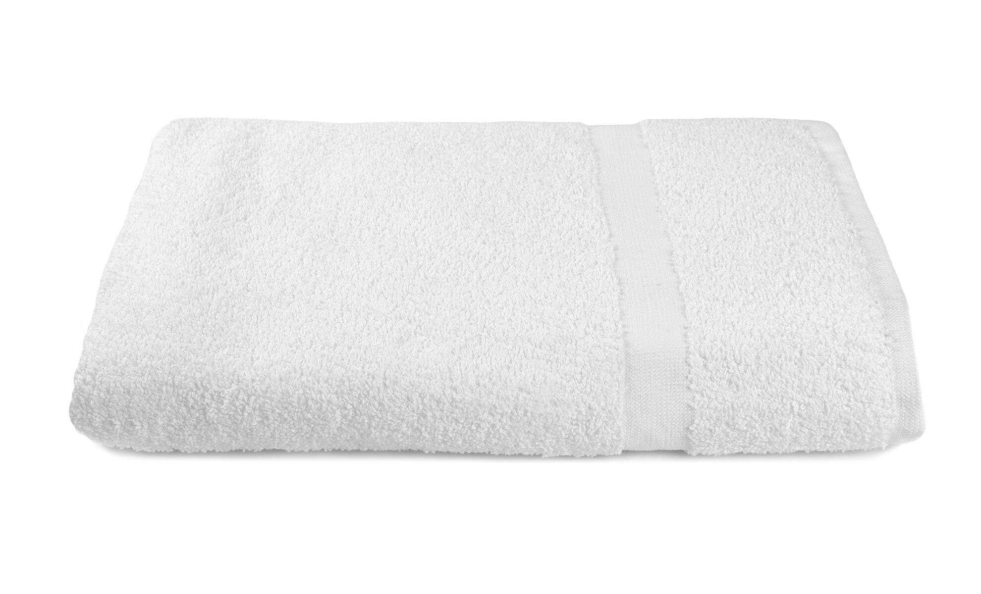 WestPoint Hospitality Martex Cam Bath Towel, 25 W x 54 L, White