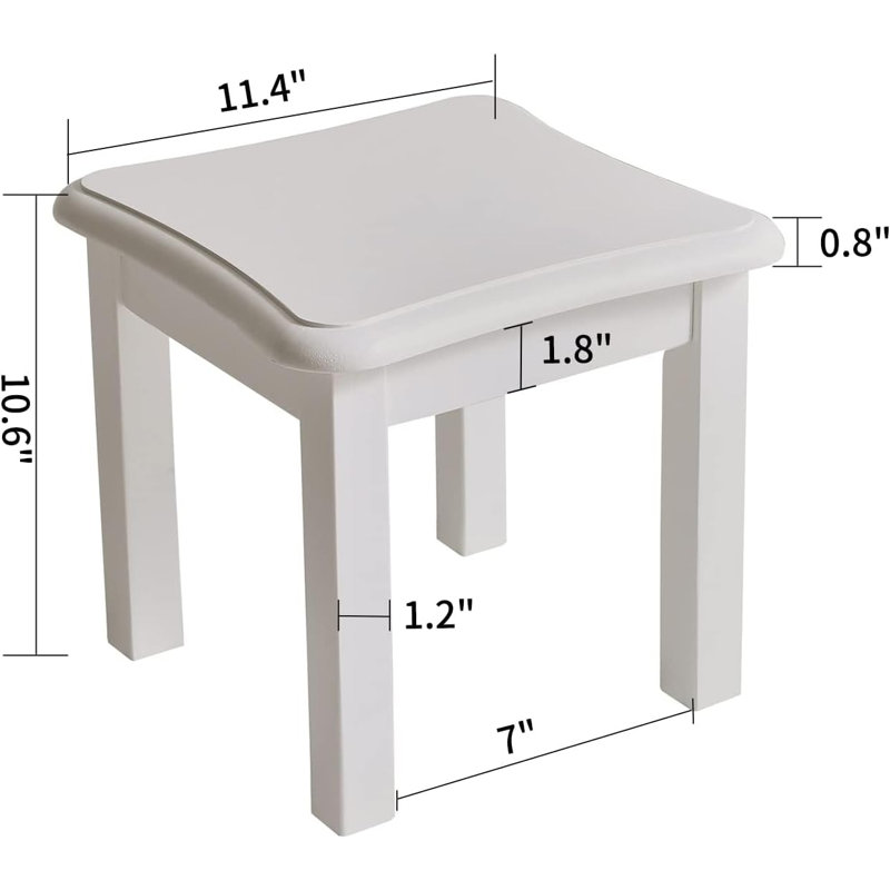 Plant Stand, White