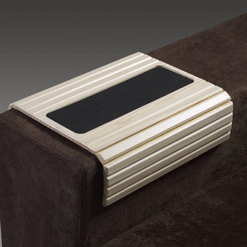 Plateau pour ordinateur portable Twedt Couchmaid, Naturel