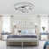 Hagensee 24" DIY Shade Reversible Ceiling Fan with Dimmable LED Light and Remote