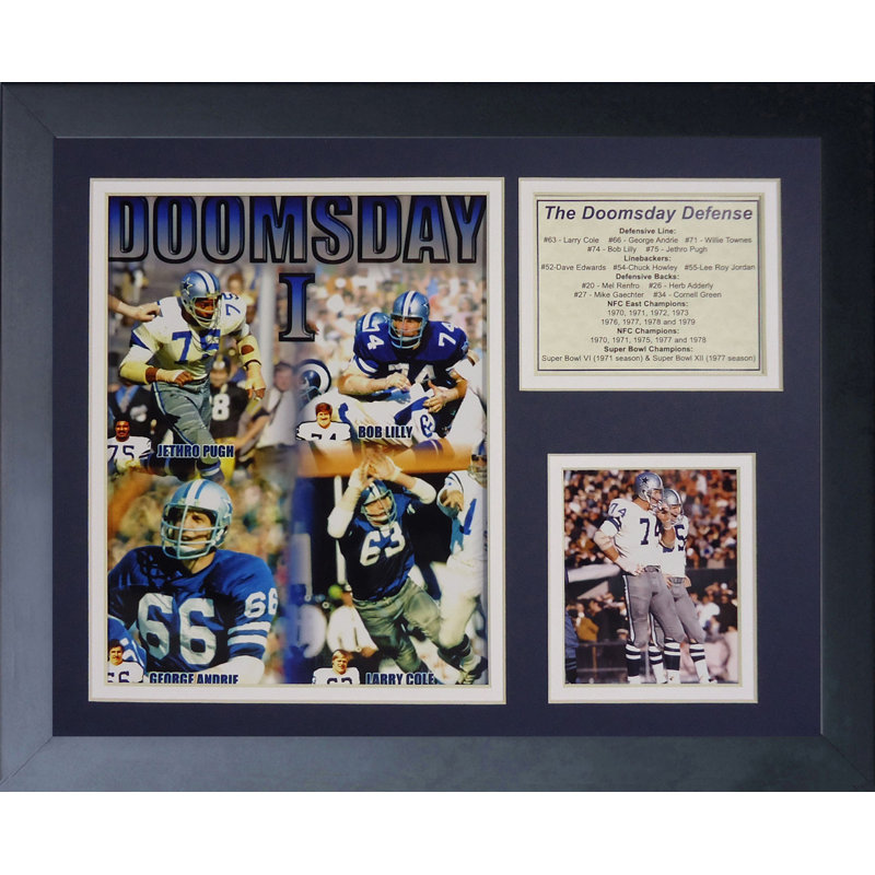 Memorabili encadrée à la machine dallas cowboys doomsday