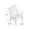 Fauteuil d'extérieur Jeannine-100642429