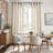 Ieda Linen Blend Semi-Sheer Curtain Pair-1061621923
