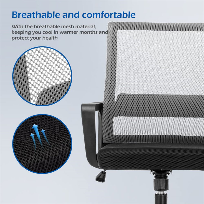 Office Chair, Grey