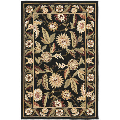 Hand Hooked Wool Pile Rug