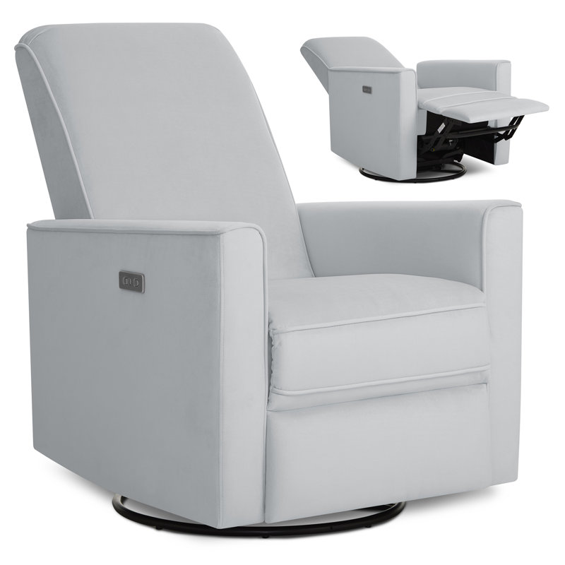 Fauteuil oscillant et rotatif, Gris