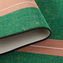 Square Machine Woven Nylon Rug