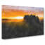 Sunrise Over A Meadow - Wrapped Canvas Painting-56646303