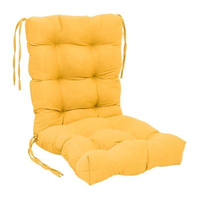 Coussin de siège / dossier en sergé pour l'intérieur