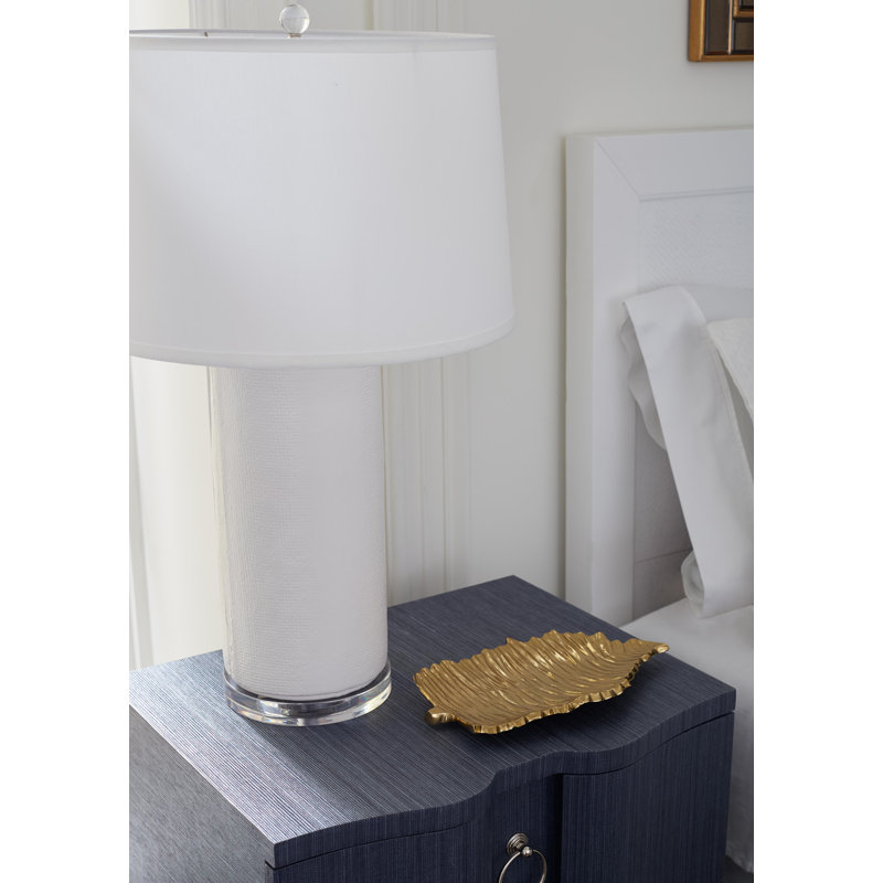 Cleo Table Lamp, White